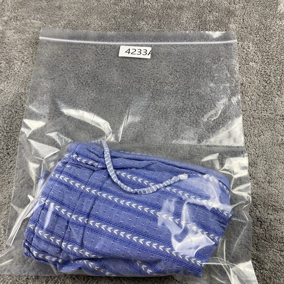 BCBGeneration Striped Shorts Womens Small Blue Drawstring Mid Rise - Picture 14 of 14